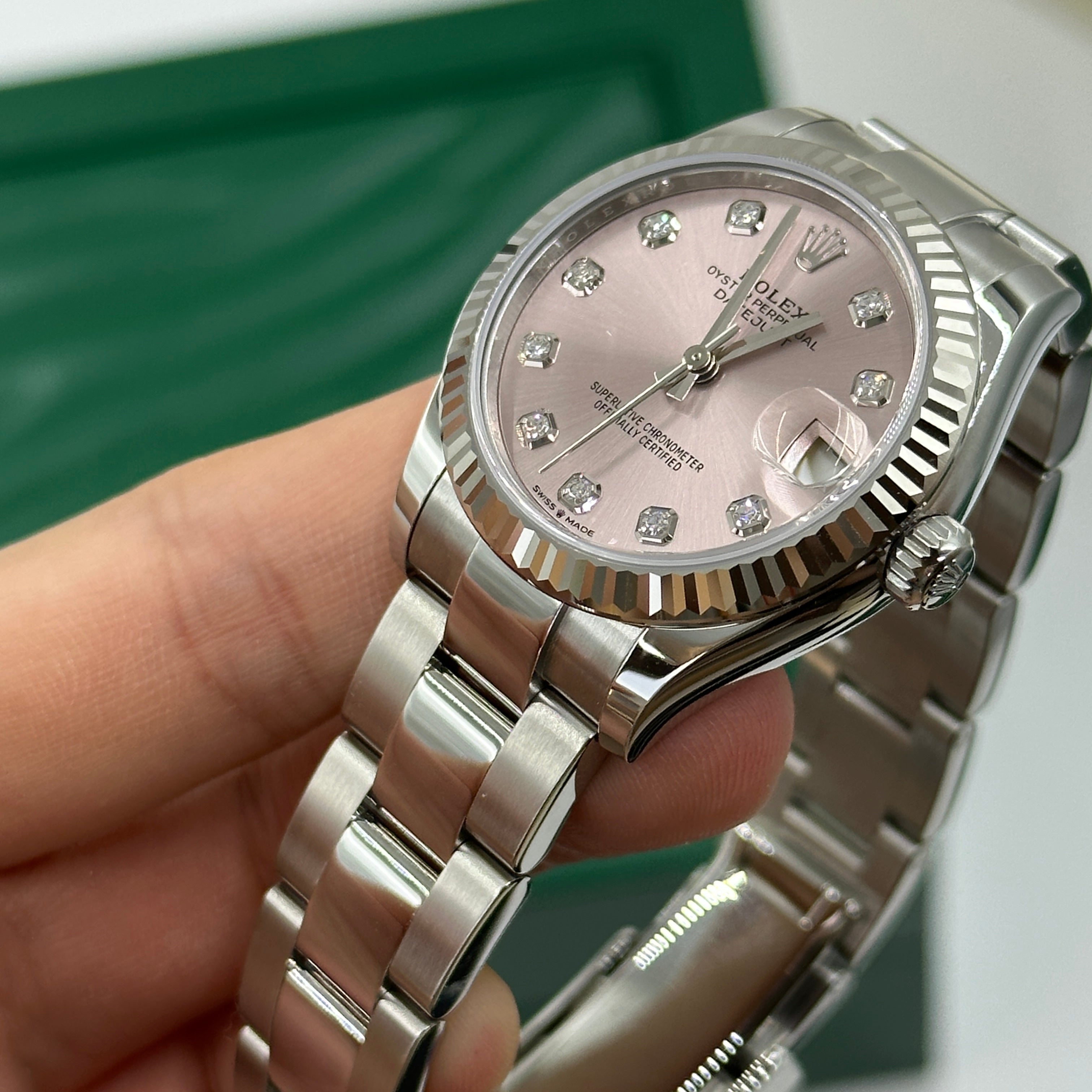 Rolex Datejust 31 278274G Pink Oyster 2025