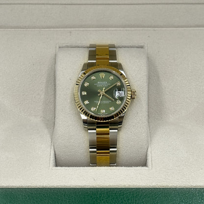 Rolex Datejust 31 278273G Green Oyster 2024