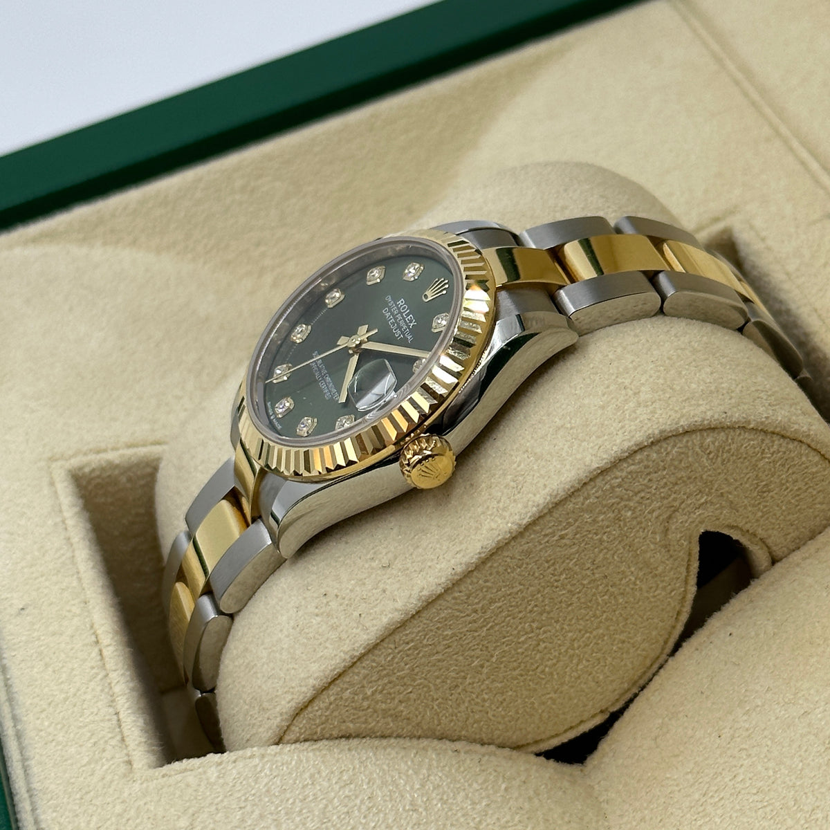 Rolex Datejust 31 278273G Green Oyster 2026