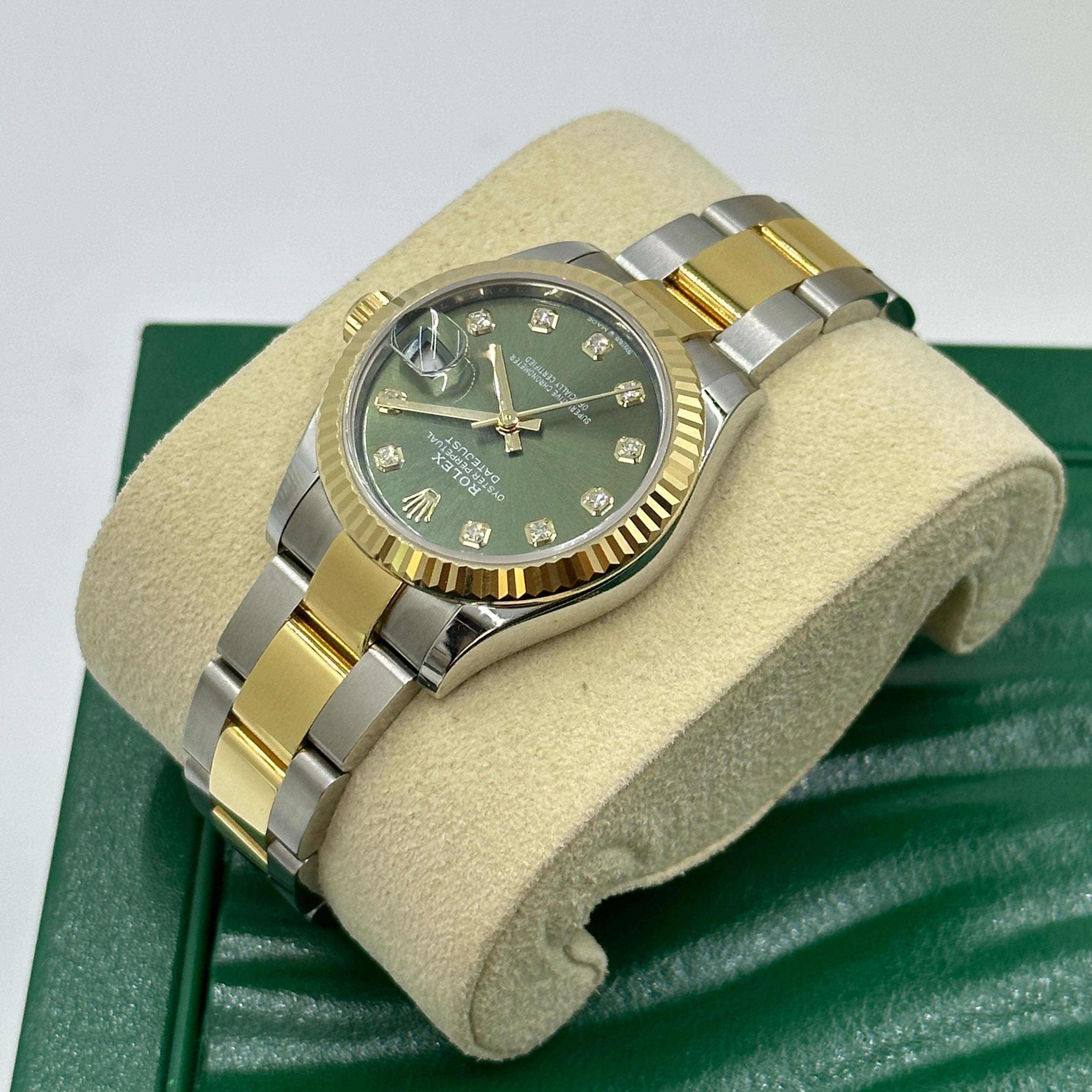 Rolex Datejust 31 278273G Green Oyster 2024