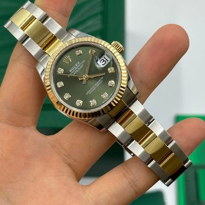 Rolex Datejust 31 278273G Green Oyster 2025