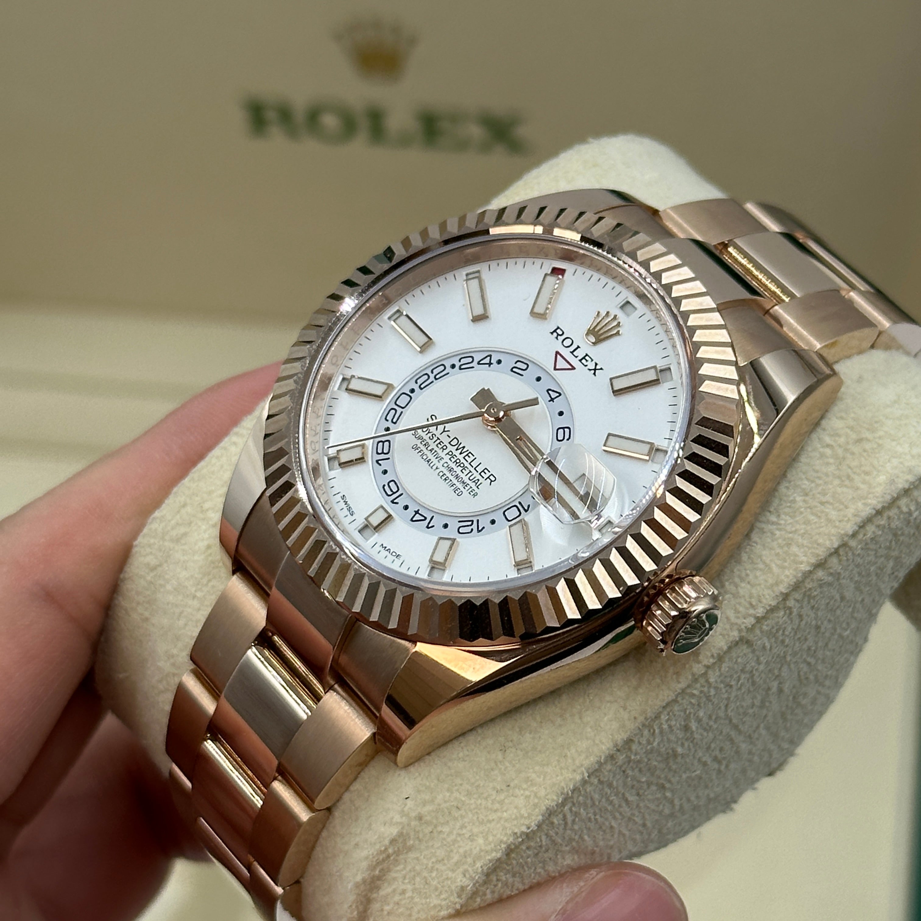 rolex Sky-Dweller 42mm326935 WHITE