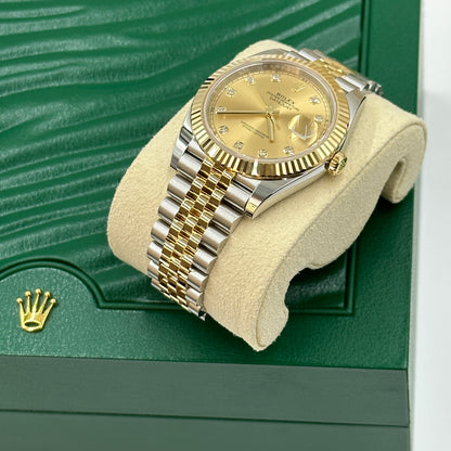 Rolex Datejust 41 126333G Champ Jubilee 2024
