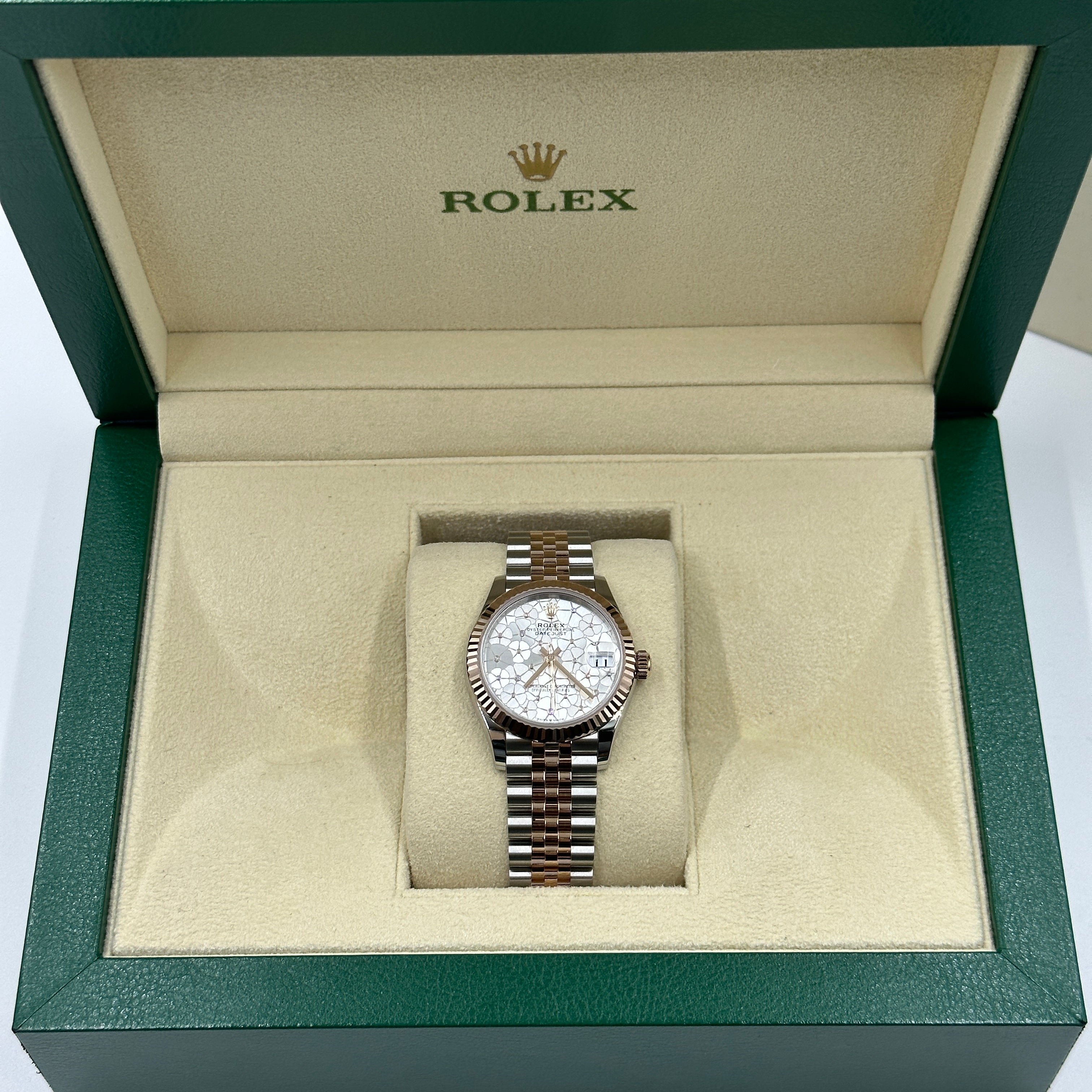 Rolex Datejust 31 278271 Silver Floral Jubilee 2024