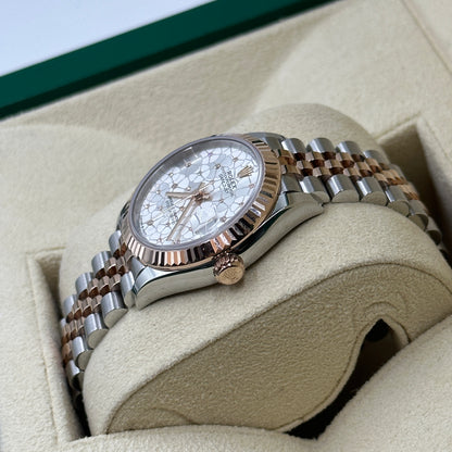 Rolex Datejust 31 278271 Silver Floral Jubilee 2024