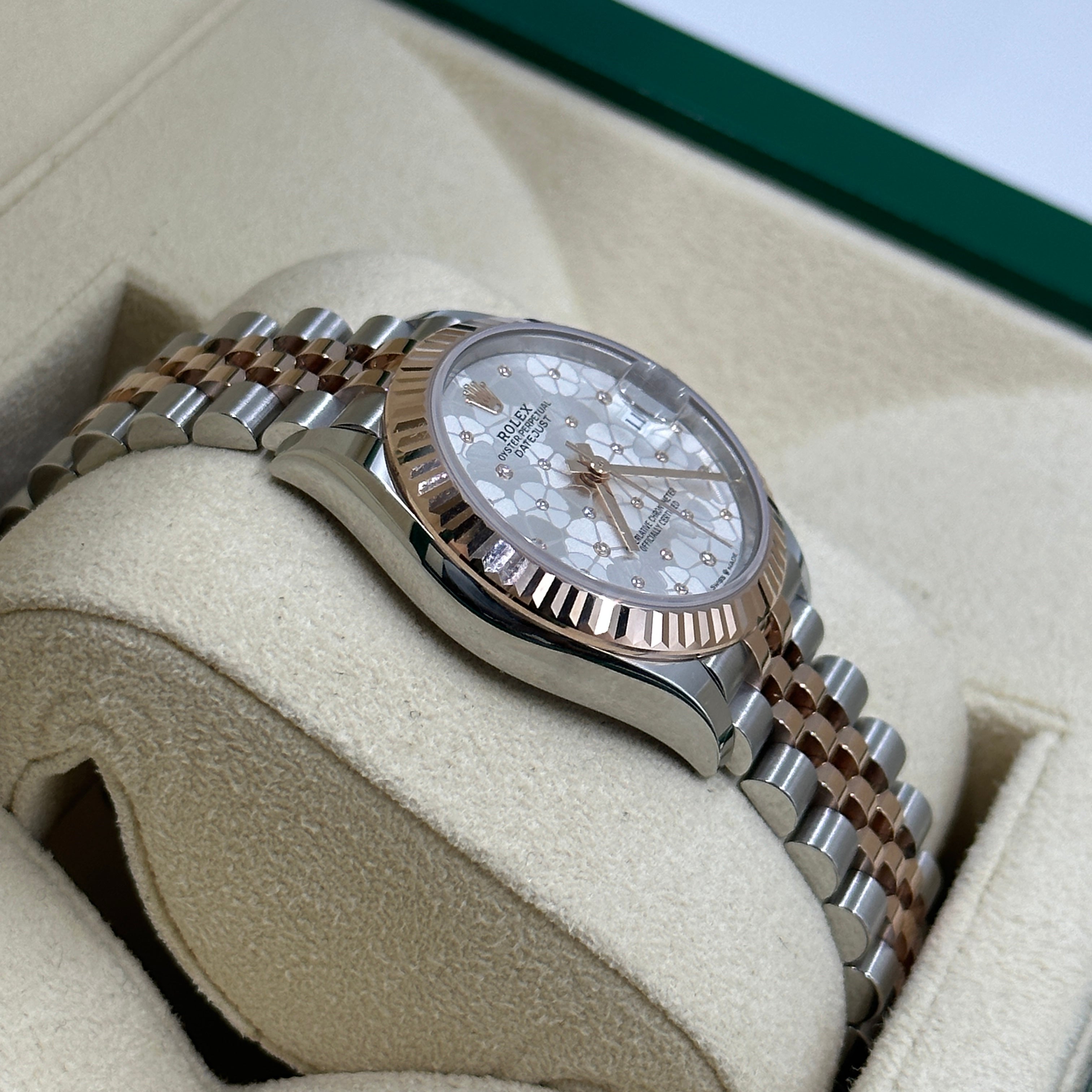 Rolex Datejust 31 278271 Silver Floral Jubilee 2024