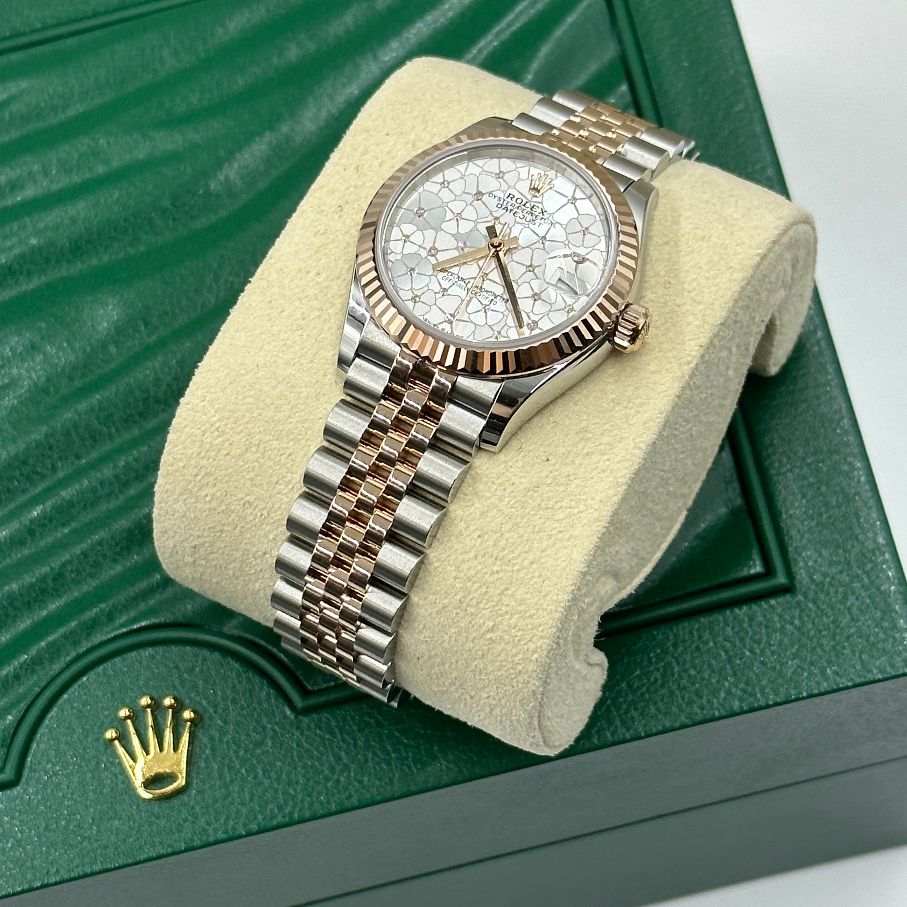 Rolex Datejust 31 278271 Silver Floral Jubilee 2024