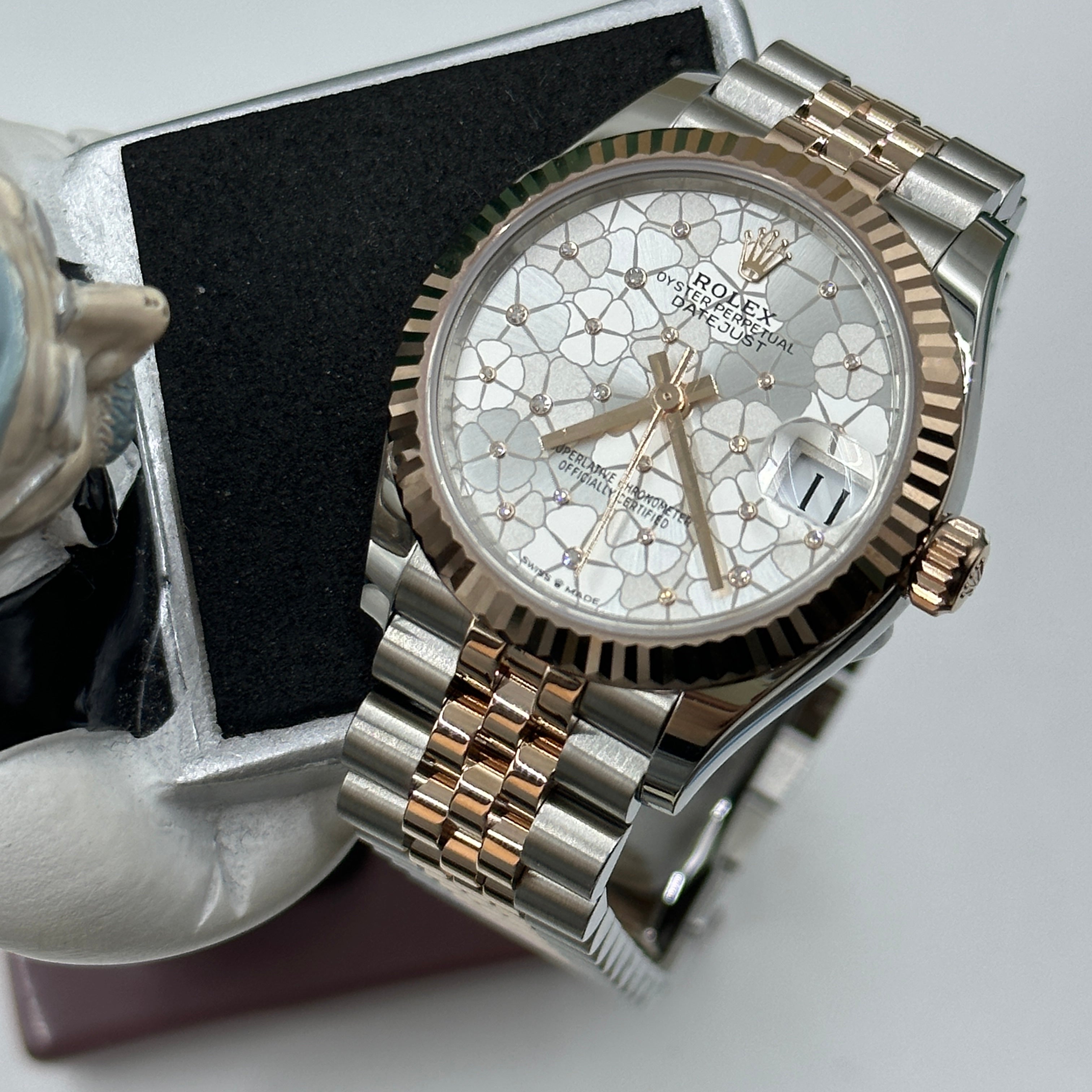 Rolex Datejust 31 278271 Silver Floral Jubilee 2024