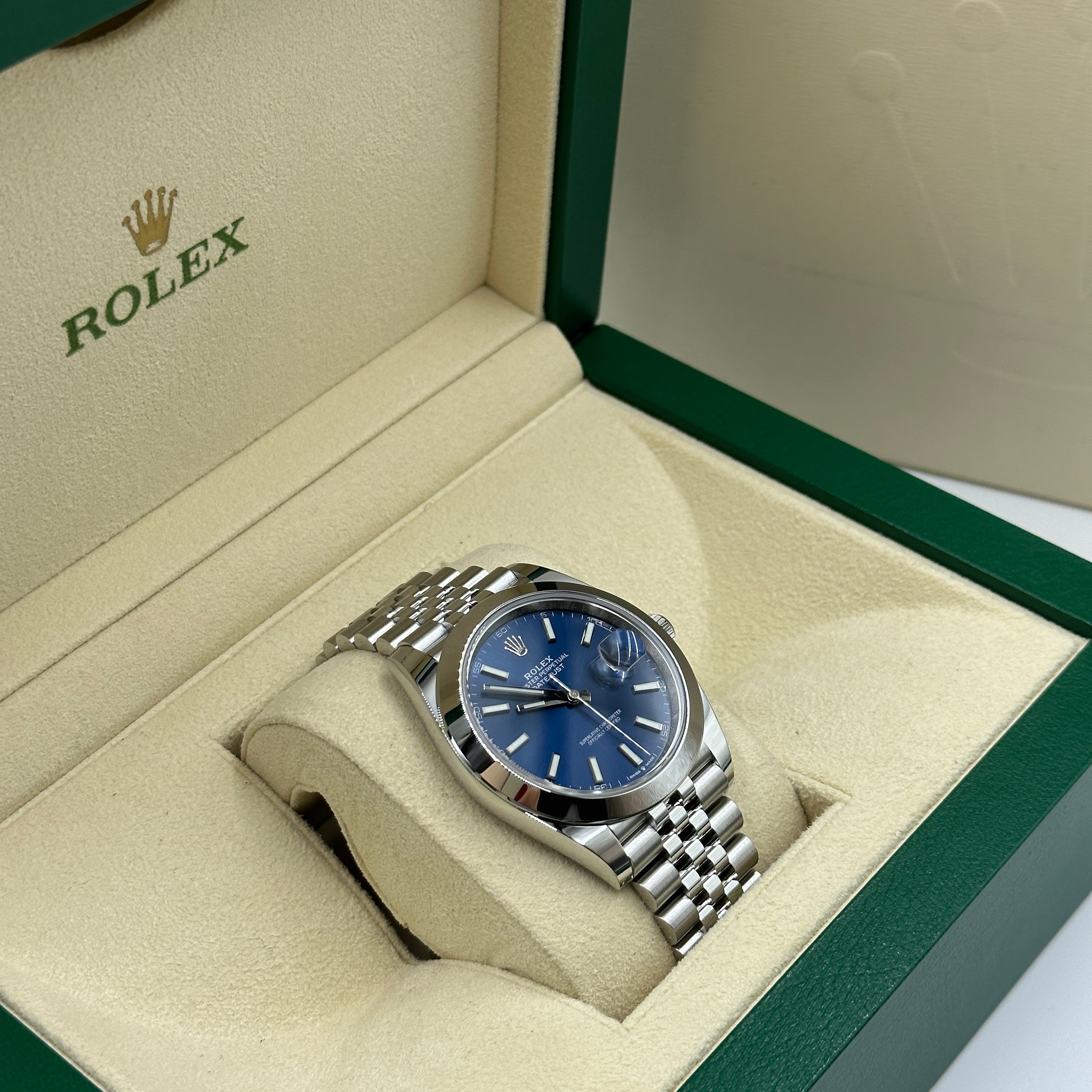 Rolex Datejust 41 126300 Blue Index Jubilee 2026