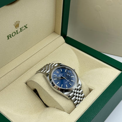 Rolex Datejust 41 126300 Blue Index Jubilee 2026