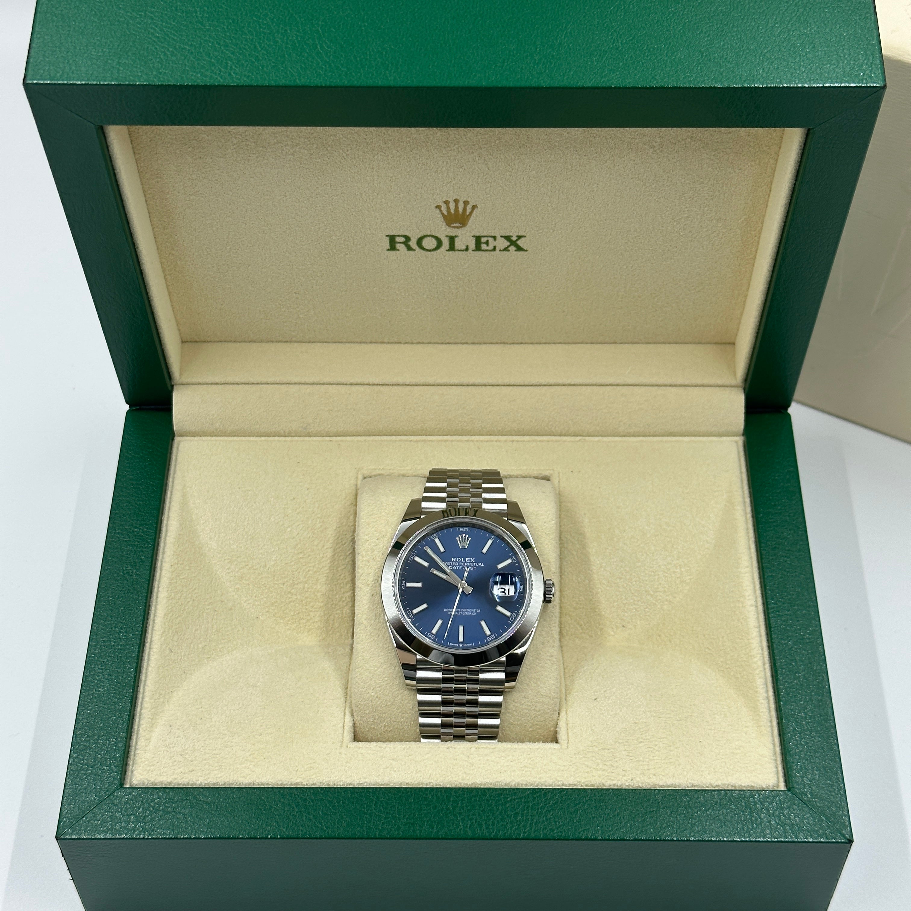 Rolex Datejust 41 126300 Blue Index Jubilee 2026
