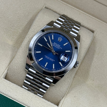 Rolex Datejust 41 126300 Blue Index Jubilee 2026