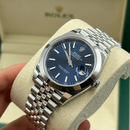 Rolex Datejust 41 126300 Blue Index Jubilee 2026