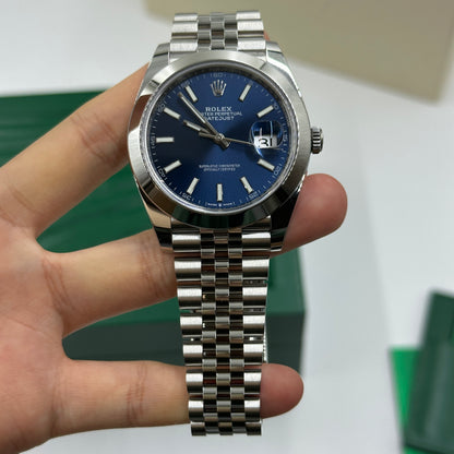 Rolex Datejust 41 126300 Blue Index Jubilee 2026