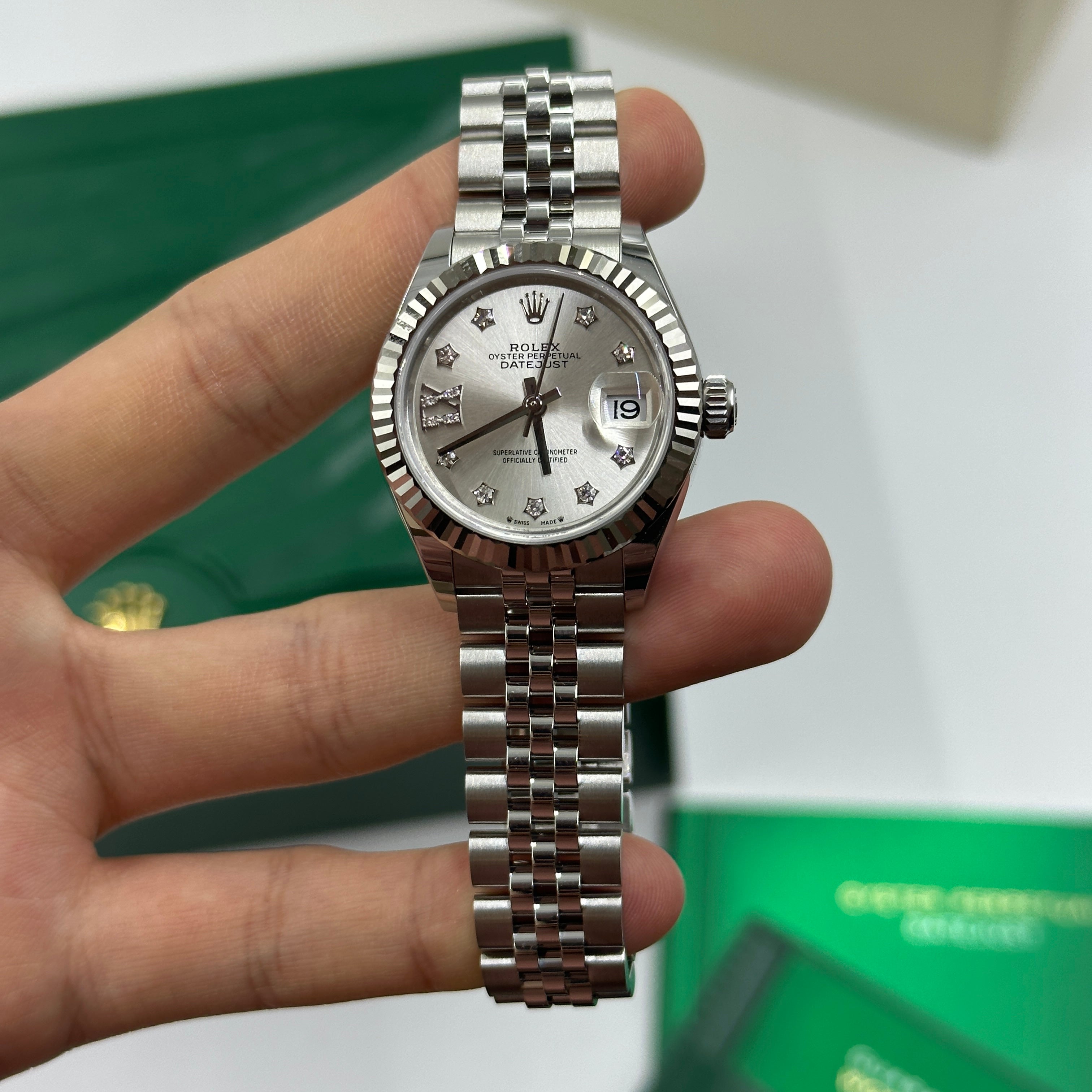 Rolex Lady-Datejust 279174G Star Silver Jubilee