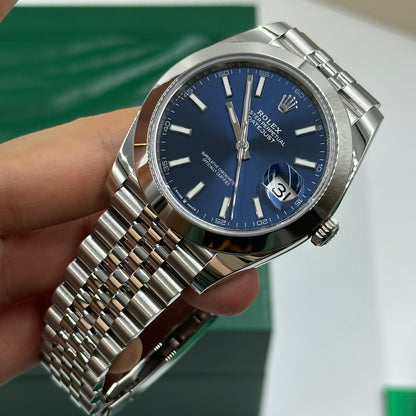 Rolex Datejust 41 126300 Blue Index Jubilee 2026