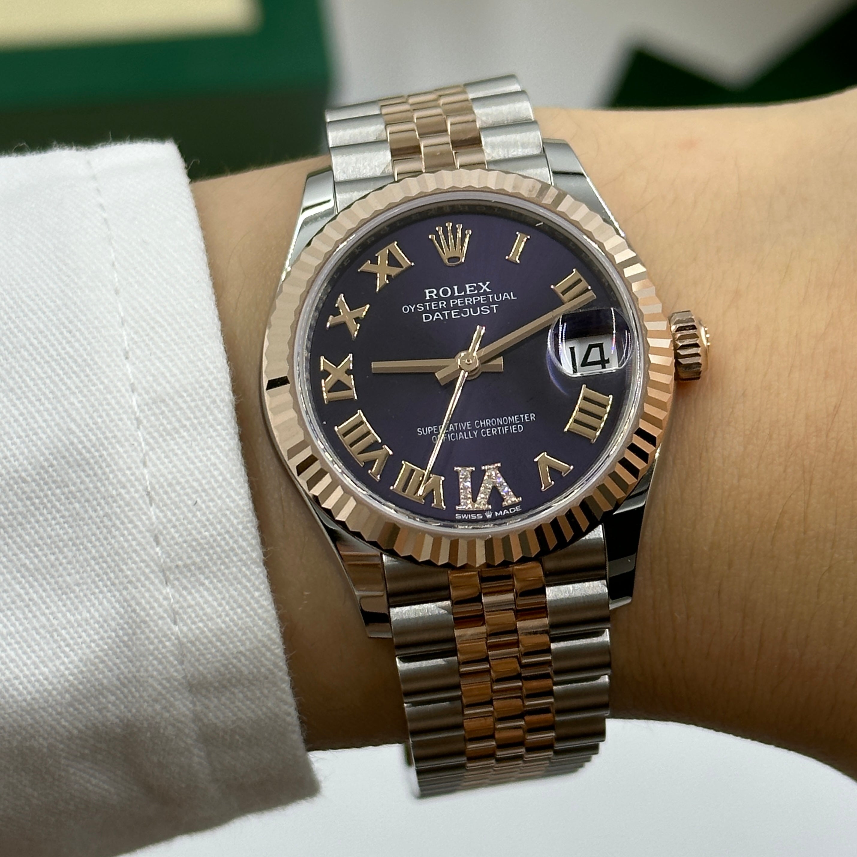 Rolex Datejust 31 278271 Purple VI Jubilee 2024