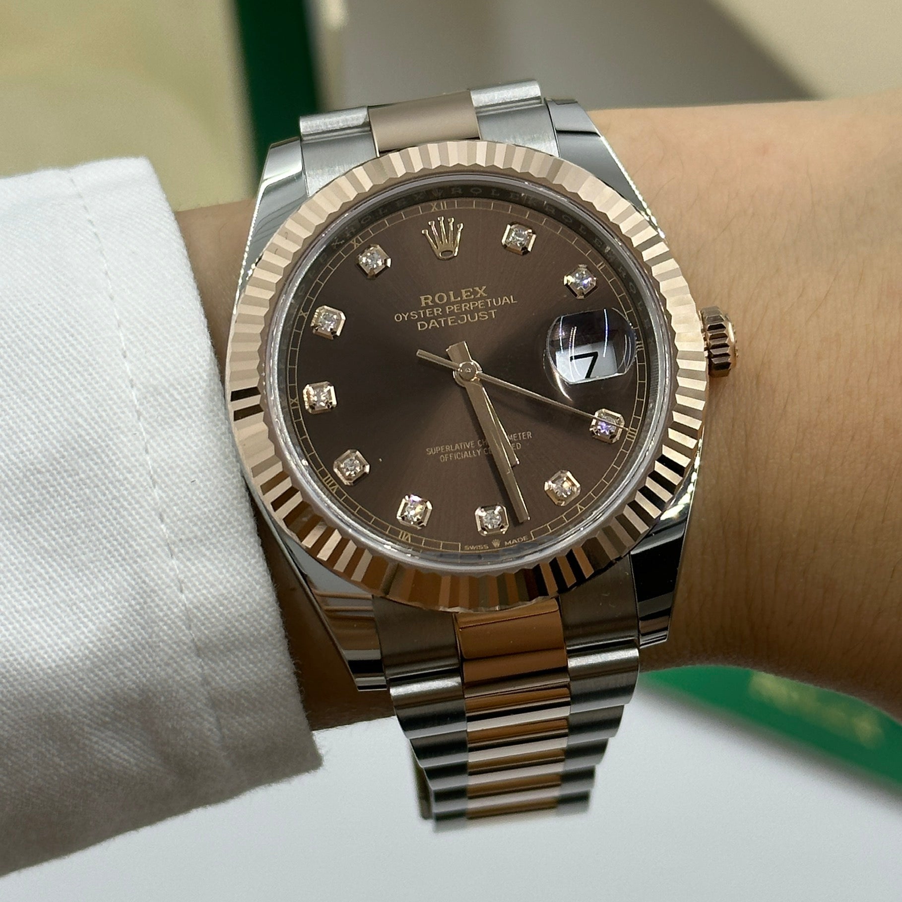 Rolex Datejust 41 126331G Choco Oyster 2025