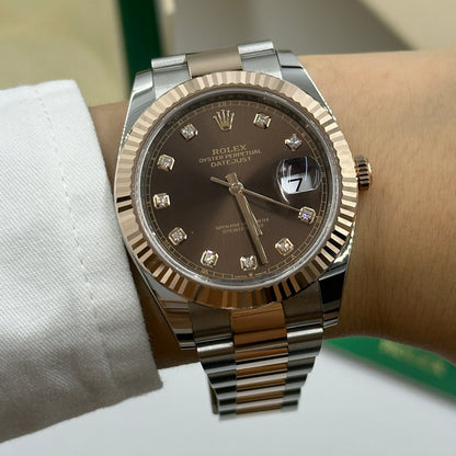 Rolex Datejust 41 126331G Choco Oyster 2025
