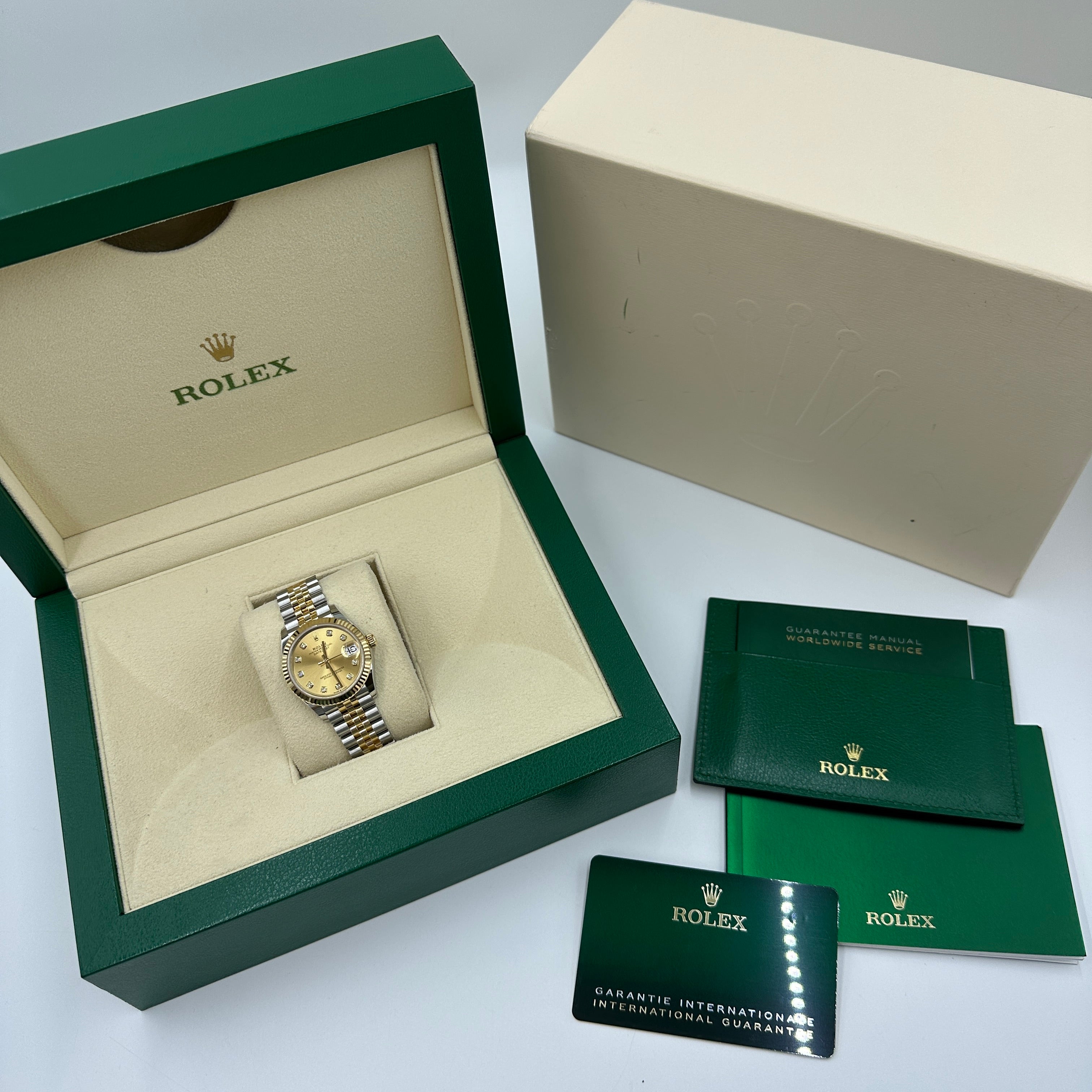 Rolex Datejust 31 278273g Champagne Diamond Jubilee 2025