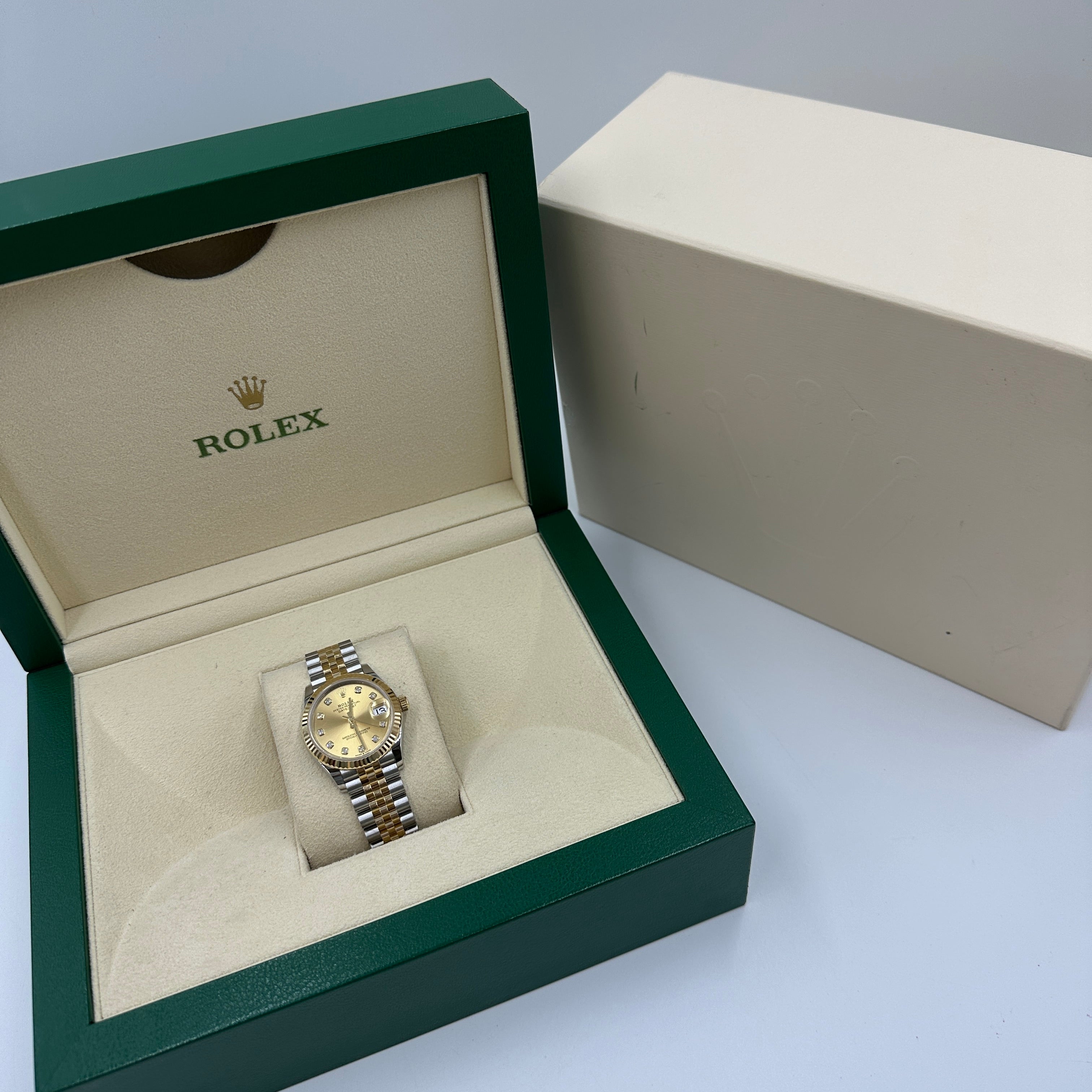 Rolex Datejust 31 278273g Champagne Diamond Jubilee 2025