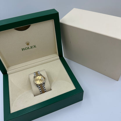 Rolex Datejust 31 278273g Champagne Diamond Jubilee 2025