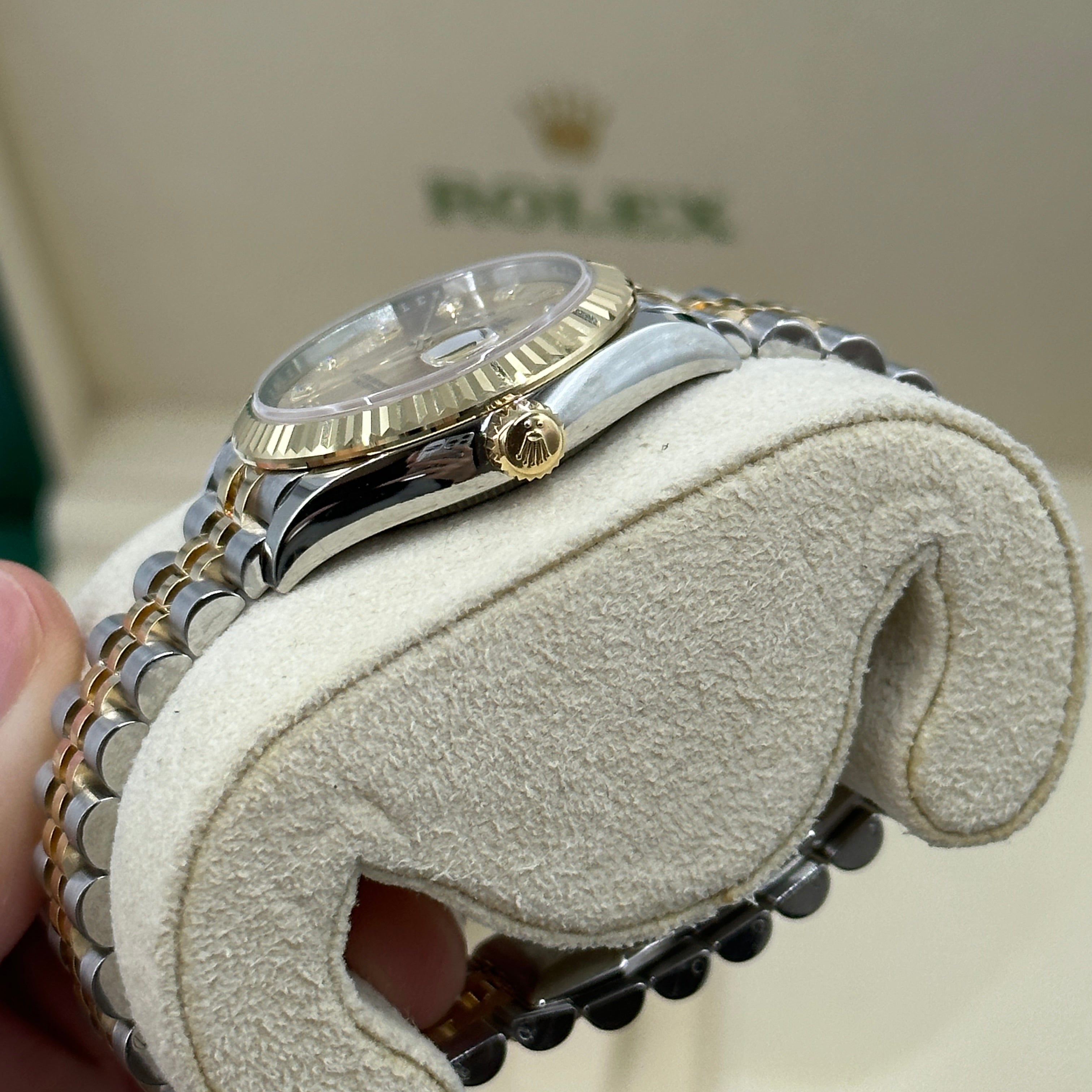 Rolex Datejust 31 278273g Champagne Diamond Jubilee 2025