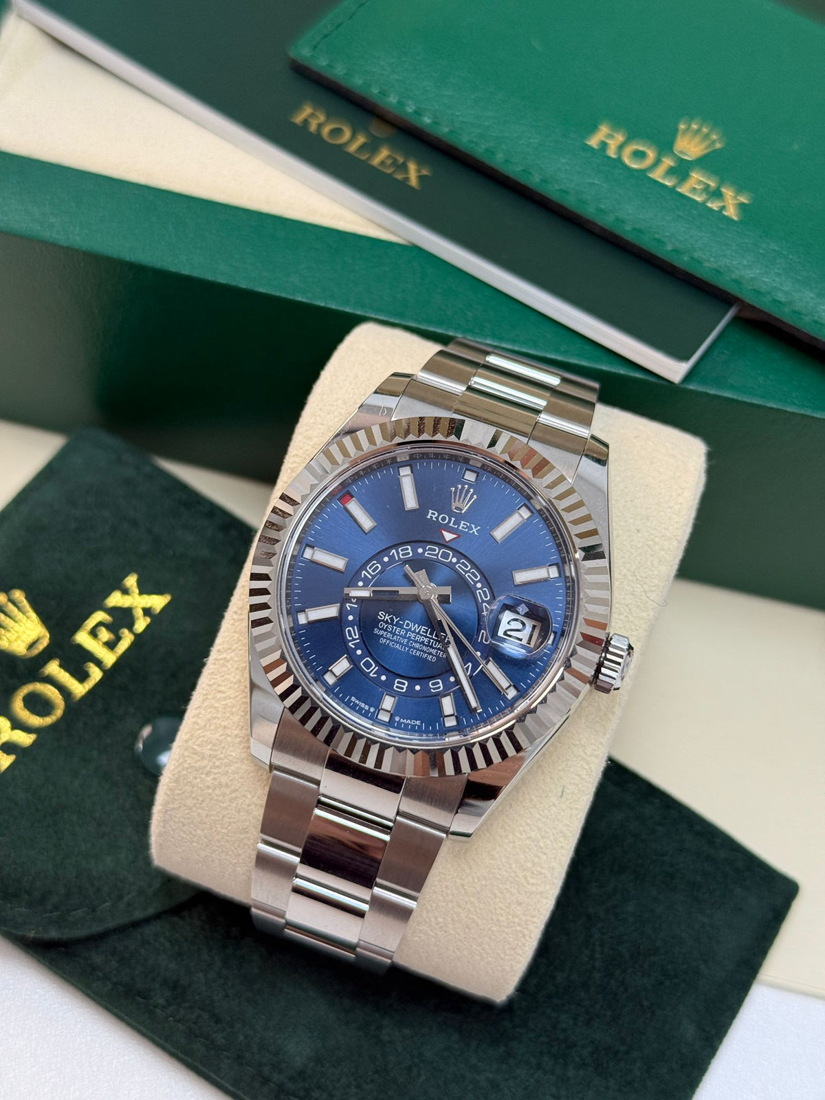 Rolex Sky-Dweller 42MM 336934 Blue Oyster 2023