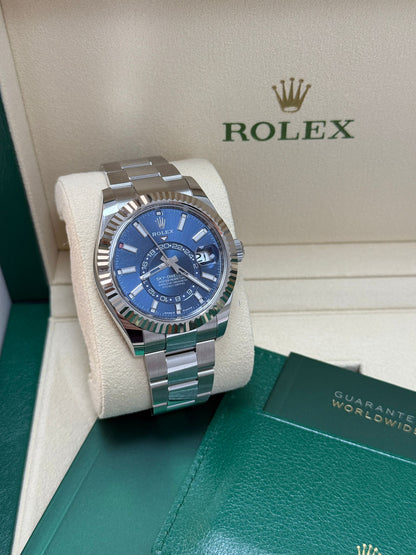 Rolex Sky-Dweller 42MM 336934 Blue Oyster 2023