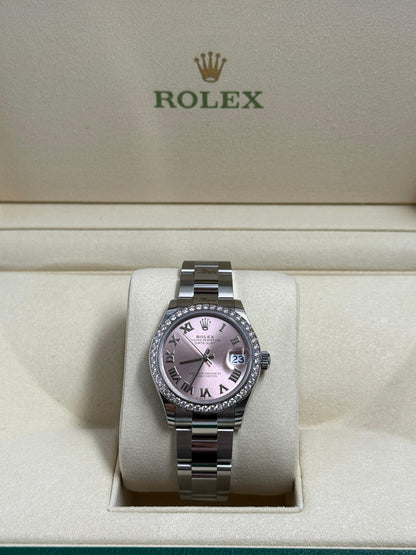 Rolex Datejust 31MM 278384RBR PINK ROMAN OYS