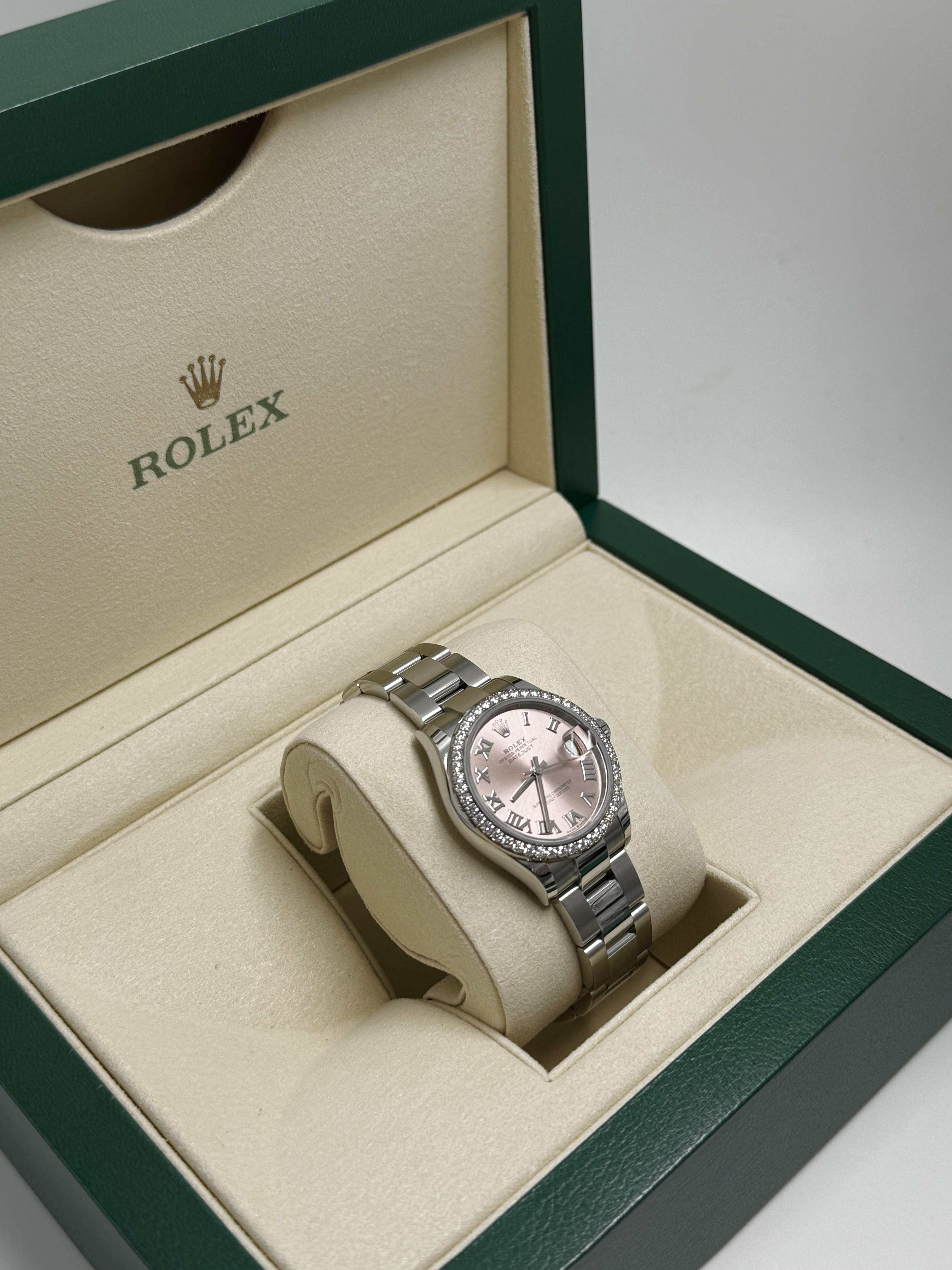 Rolex Datejust 31MM 278384RBR PINK ROMAN OYS