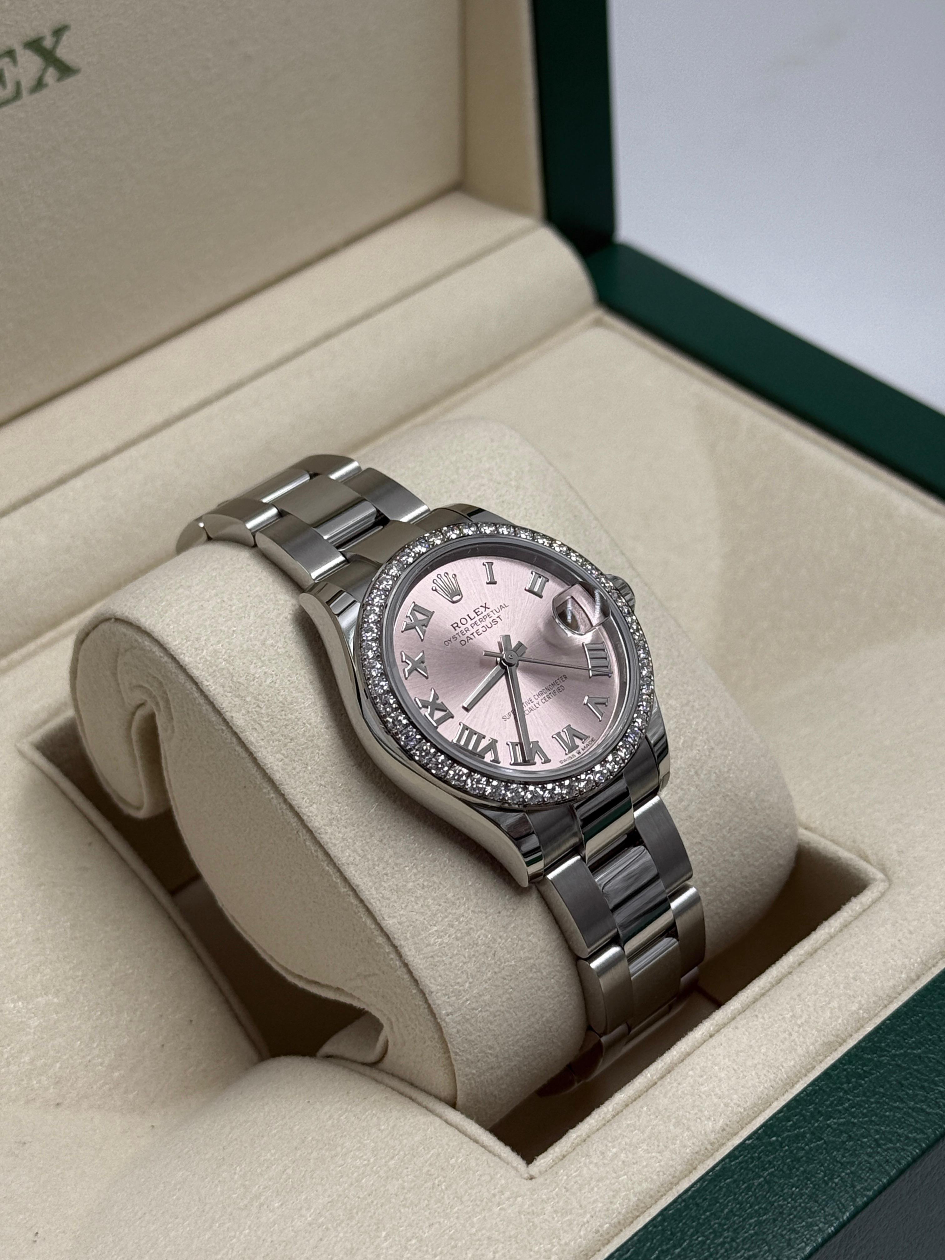 Rolex Datejust 31MM 278384RBR PINK ROMAN OYS