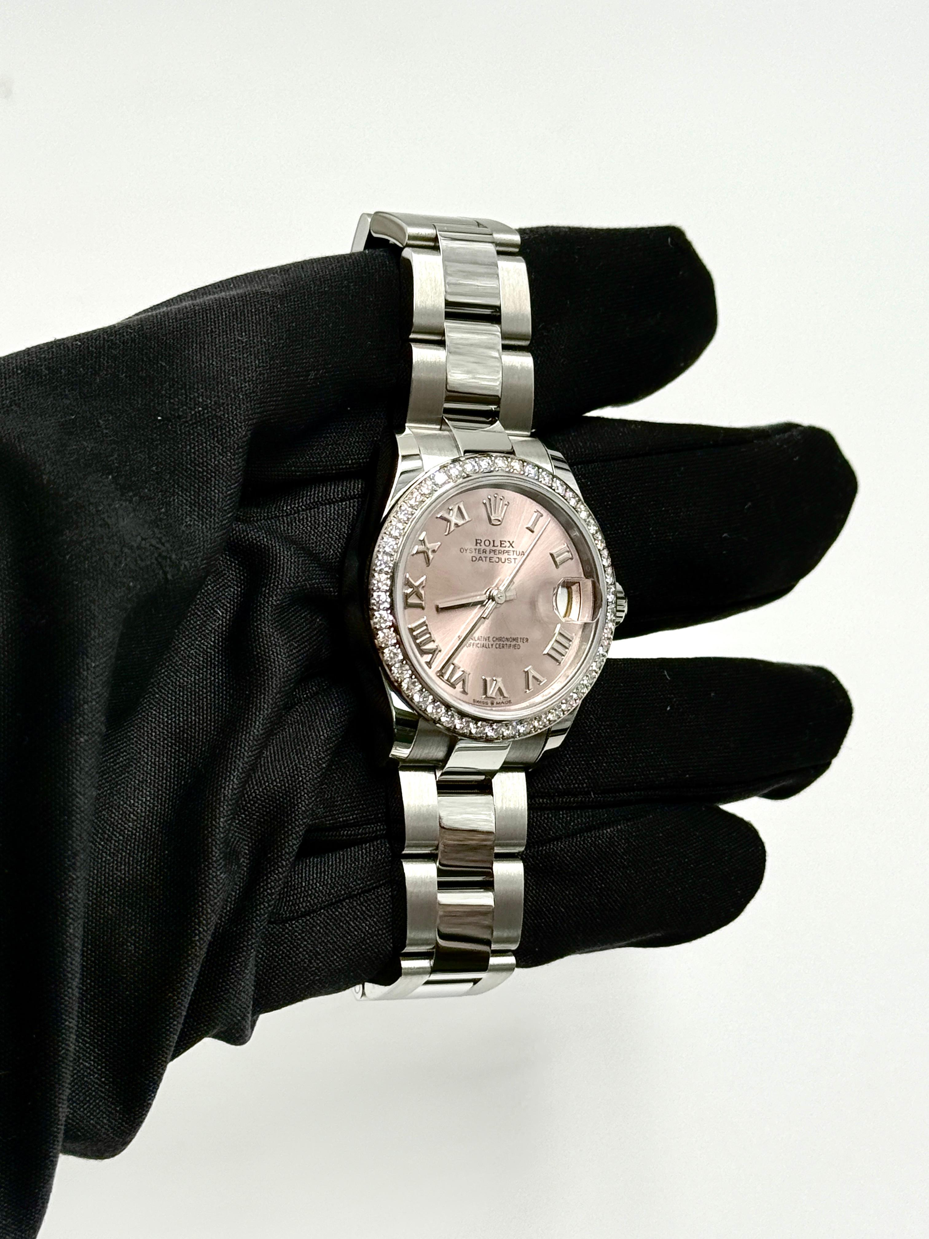 Rolex Datejust 31MM 278384RBR PINK ROMAN OYS