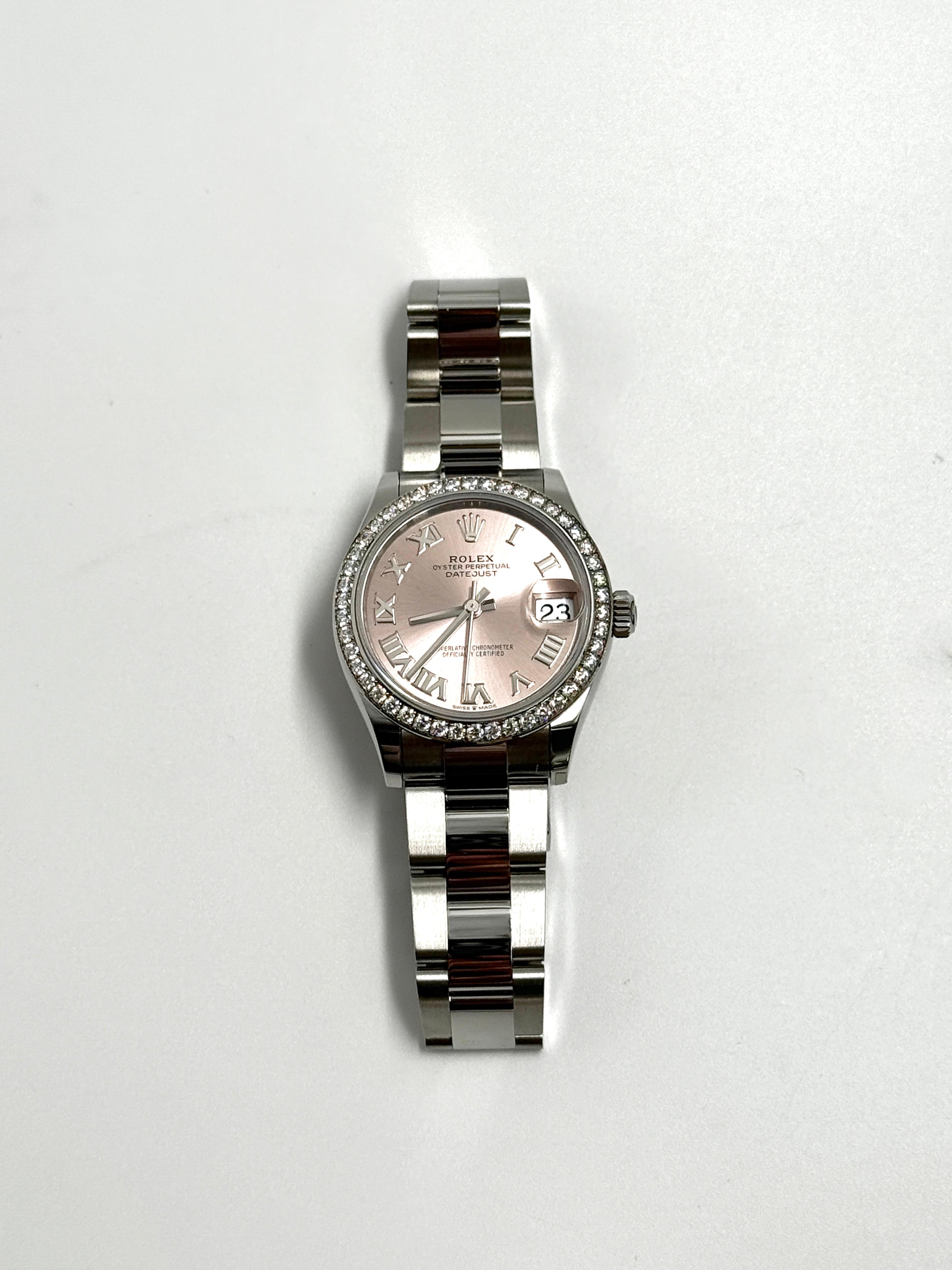 Rolex Datejust 31MM 278384RBR PINK ROMAN OYS