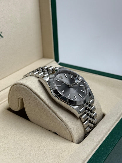 Rolex Datejust 41 126300 Black Index Jubilee 2025