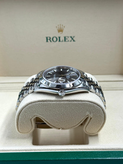Rolex Datejust 41 126300 Black Index Jubilee 2025