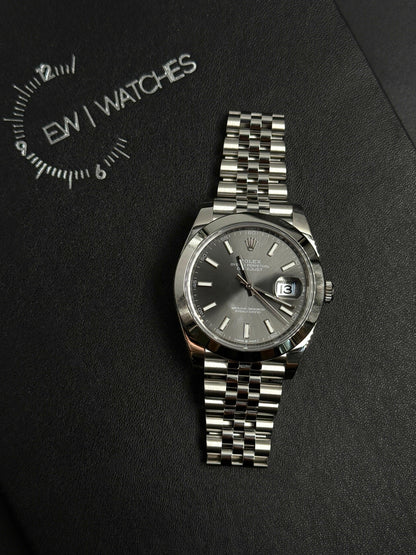 Rolex Datejust 41 126300 Black Index Jubilee 2025