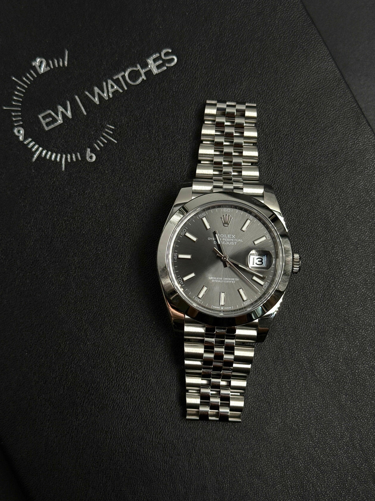 Rolex Datejust 41 126300 Grey Index Jubilee 2026