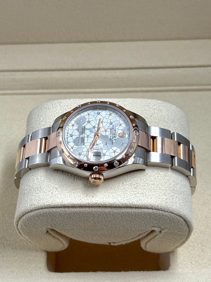 Rolex Datejust 31 278341RBR Silver Flower Oyster 2025