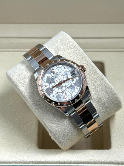 Rolex Datejust 31 278341RBR Silver Flower Oyster 2025