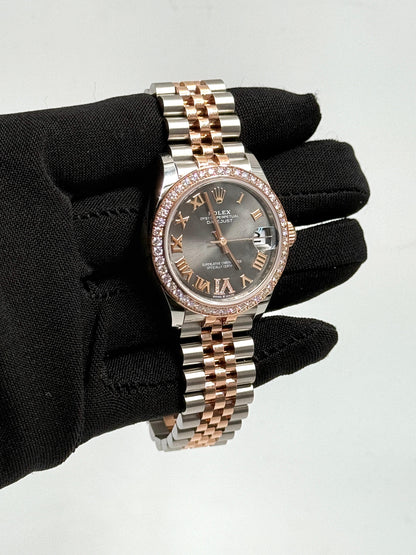 Rolex Datejust 31 278381RBR Grey VIIX Jubilee