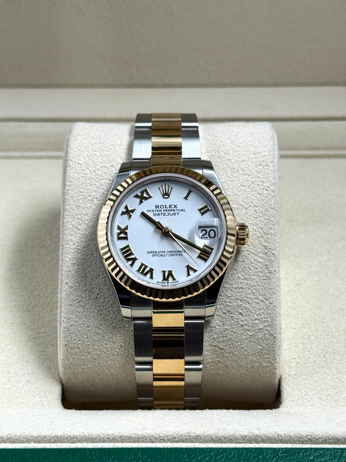 Rolex Datejust 31 278273 White Roman Oyster 2025