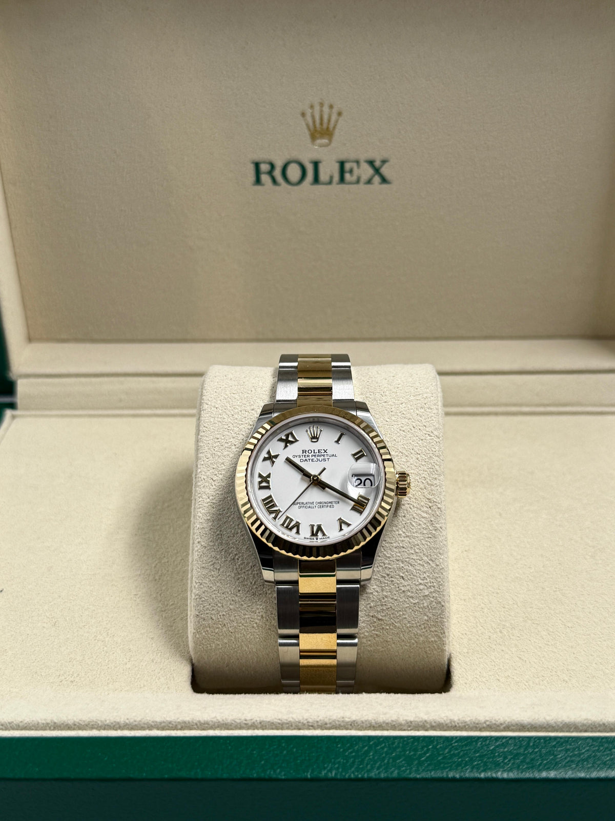 Rolex Datejust 31 278273 White Roman Oyster 2025