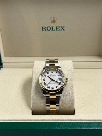 Rolex Datejust 31 278273 White Roman Oyster 2025