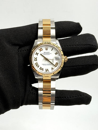 Rolex Datejust 31 278273 White Roman Oyster 2025