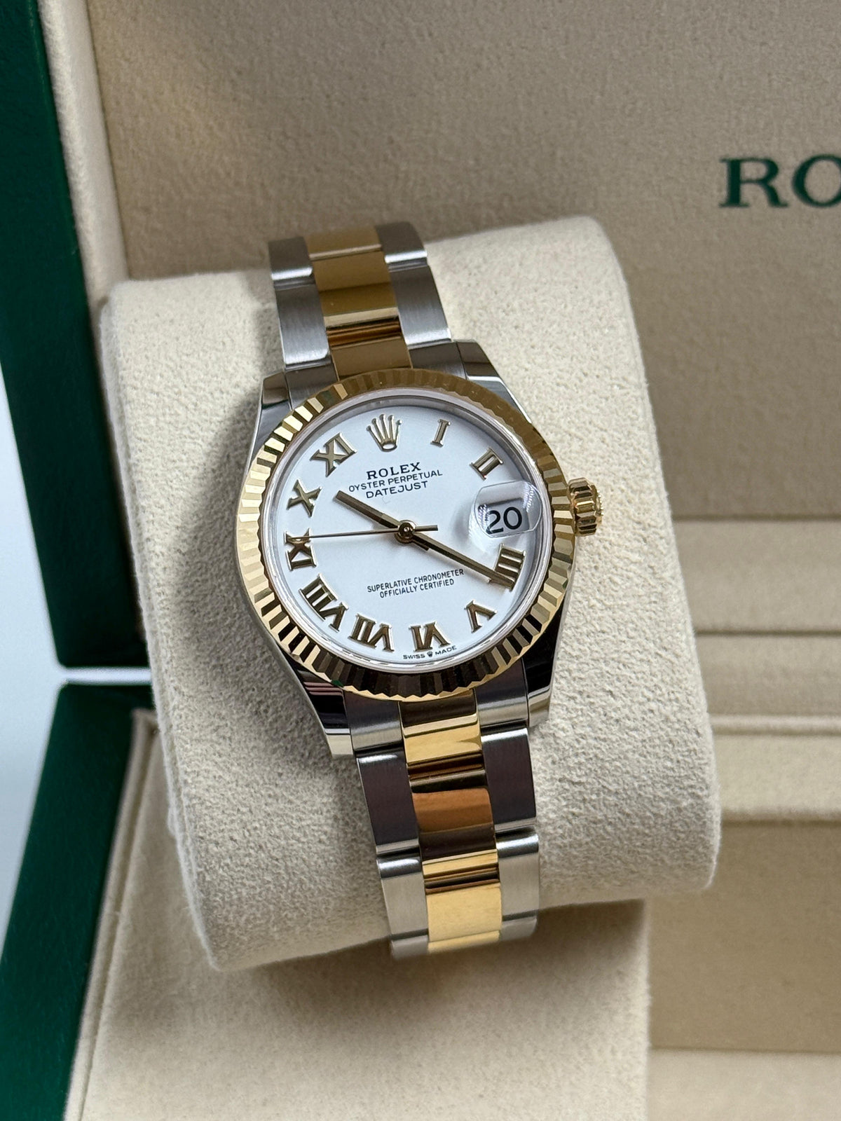 Rolex Datejust 31 278273 White Roman Oyster 2026
