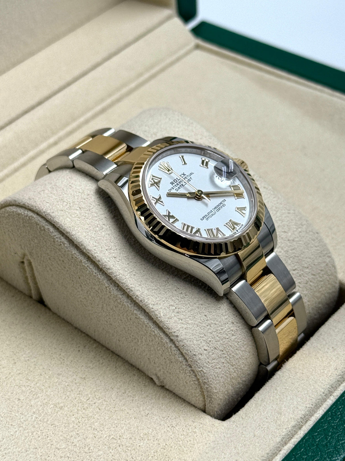 Rolex Datejust 31 278273 White Roman Oyster 2026