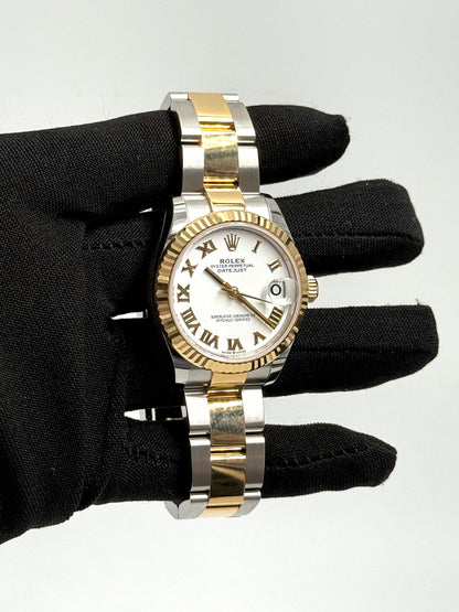 Rolex Datejust 31 278273 White Roman Oyster 2025