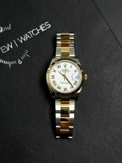Rolex Datejust 31 278273 White Roman Oyster 2025