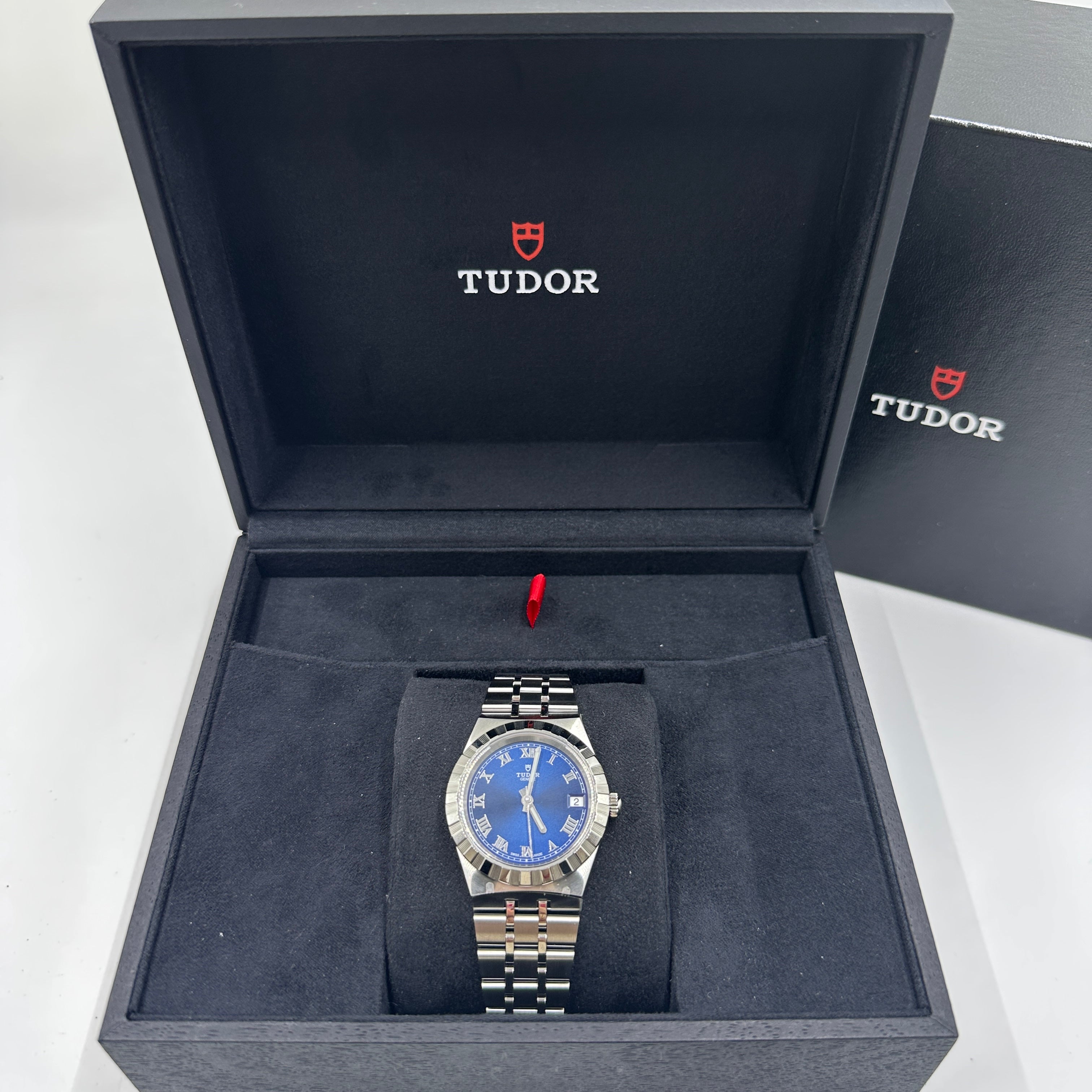 Tudor Royal 34mm 28400-0006 Blue Roman Steel 2023 – EW Watches